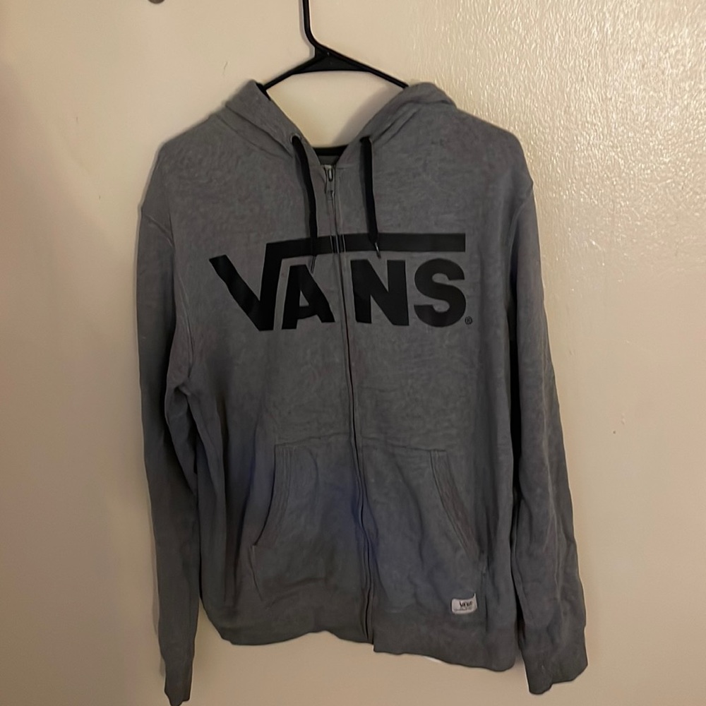 Vans zip up hoodie, S